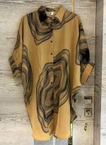 Imported Beige Casual Wear Printed Kaftan